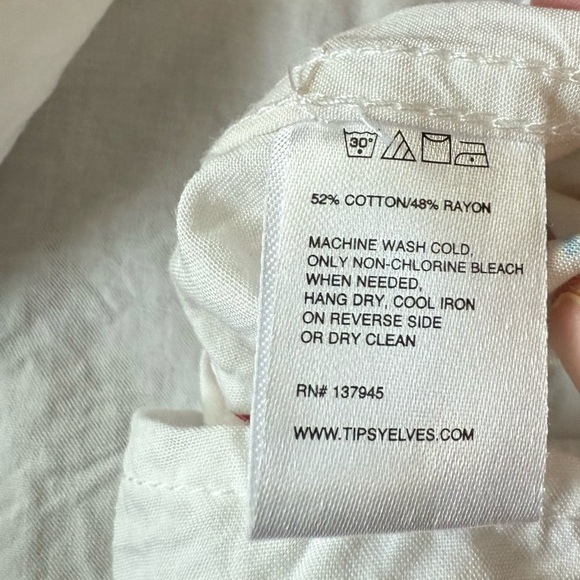 Tipsy Elves Rainbow Button Down - Picture 4 of 7